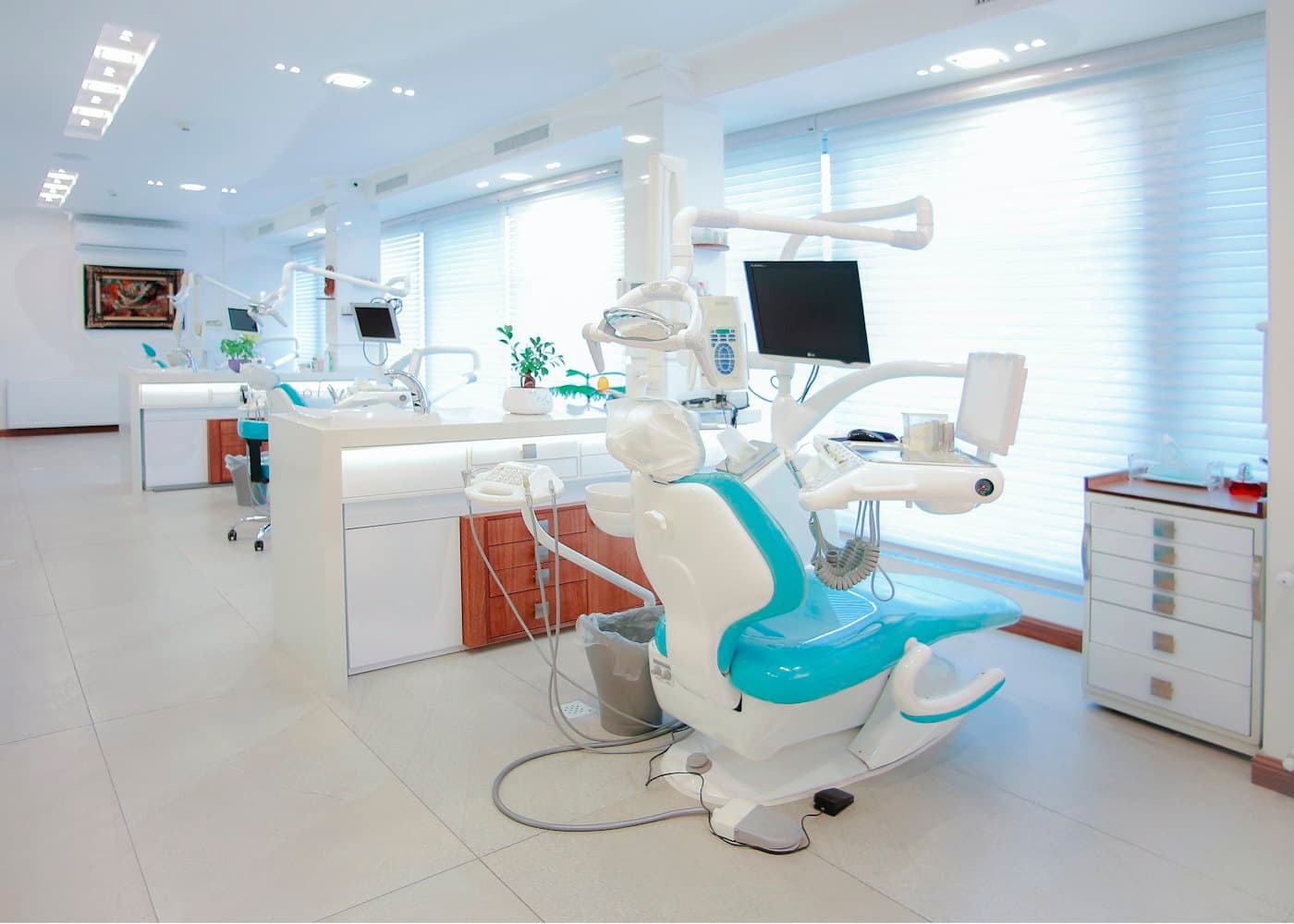 Bright operatory with modern equipment