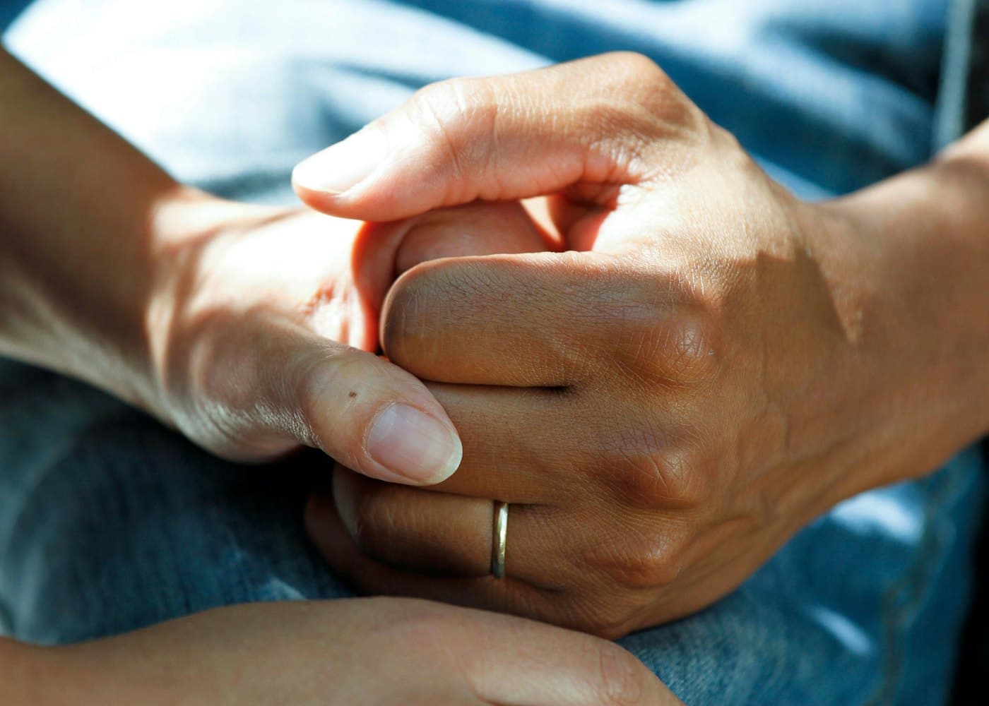 Doctor reassuring a patient